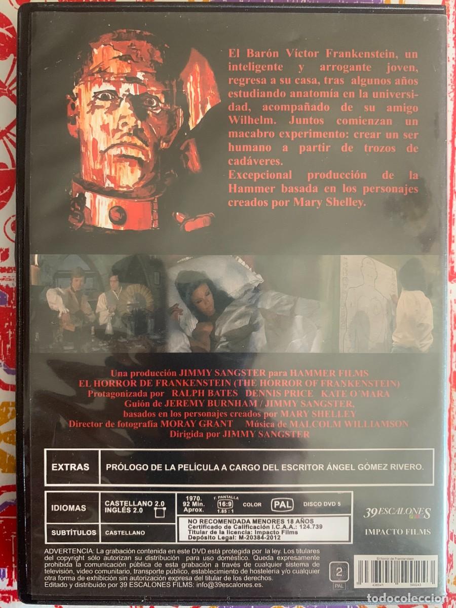 Cine: EL HORROR DE FRANKENSTEIN - Foto 2