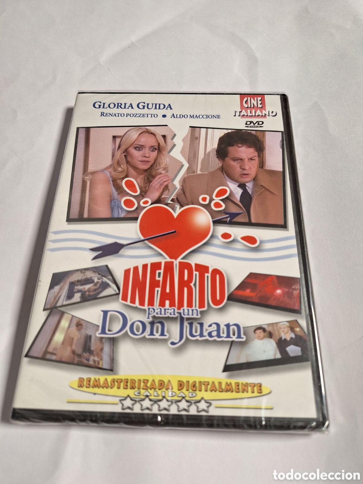 Cine: ND383 infarto para un don juan DVD NUEVO PRECINTADO