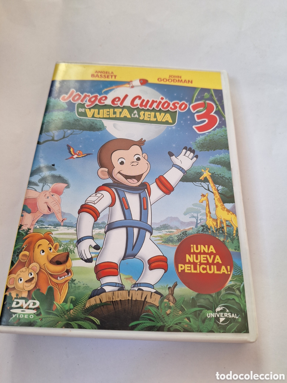 Cine: V66 jorge el curioso de vuelta a la selva 3 DVD PROCEDENTE DE VIDEOCLUB