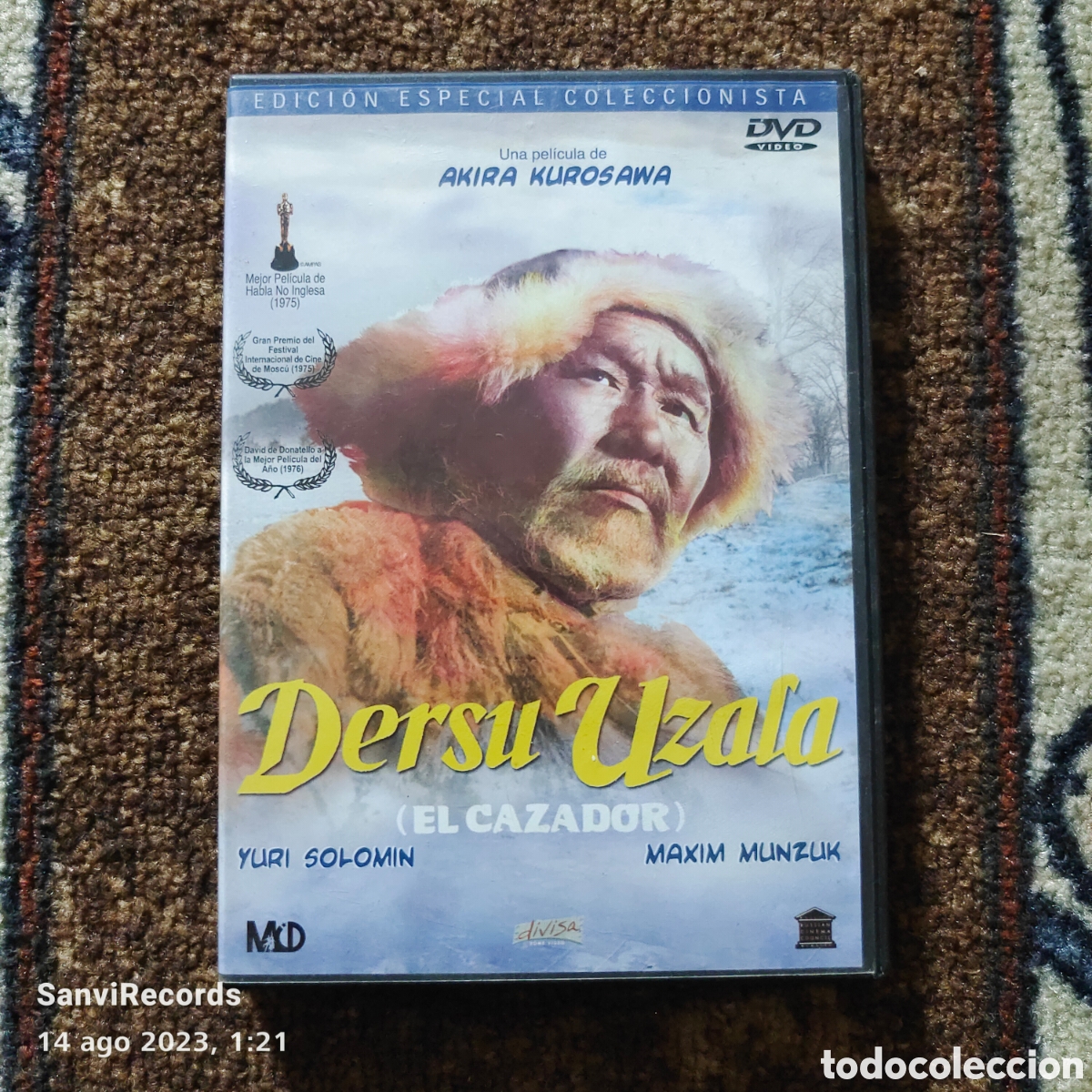 Cine: PEL&Iacute;CULA DVD: DERSU UZALA, EL CAZADOR (YURI SOLOMIN...) (DIVISA HOME VIDEO)