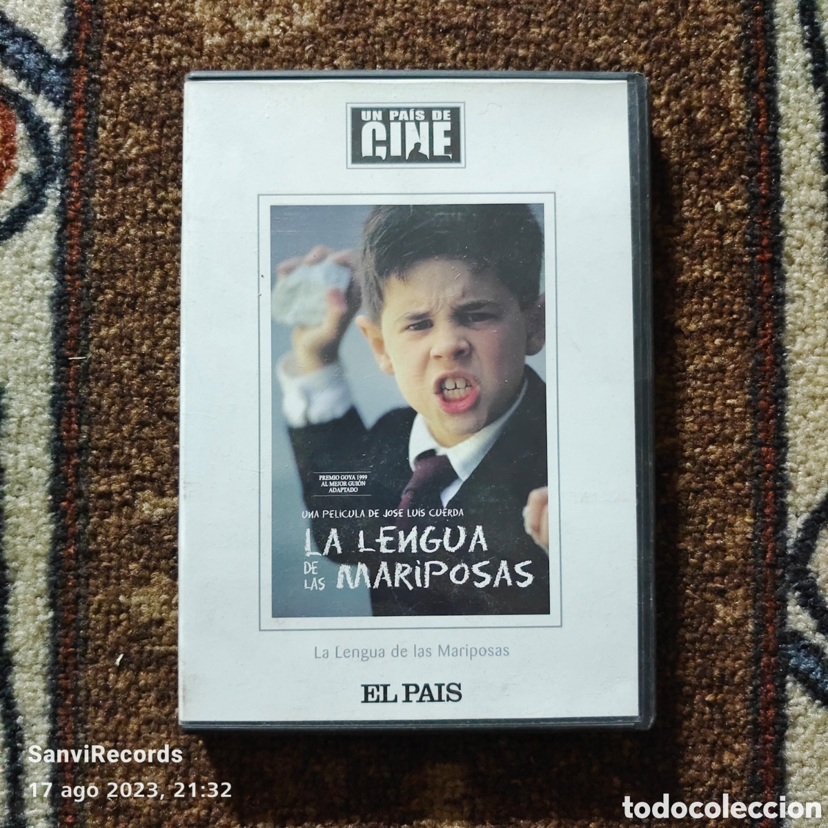 Cinema: PEL&Iacute;CULA DVD, UN PA&Iacute;S DE CINE: LA LENGUA DE LAS MARIPOSAS (JOSE LUIS CUERDA) (EL PAIS)