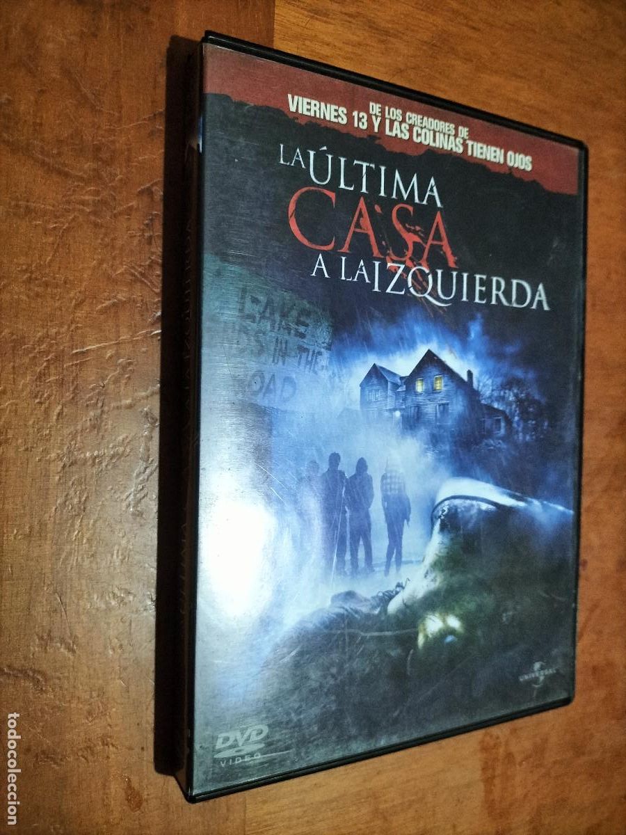 Cin&eacute;ma: LA ULTIMA CASA A LA IZQUIERDA. DVD EN BUEN ESTADO
