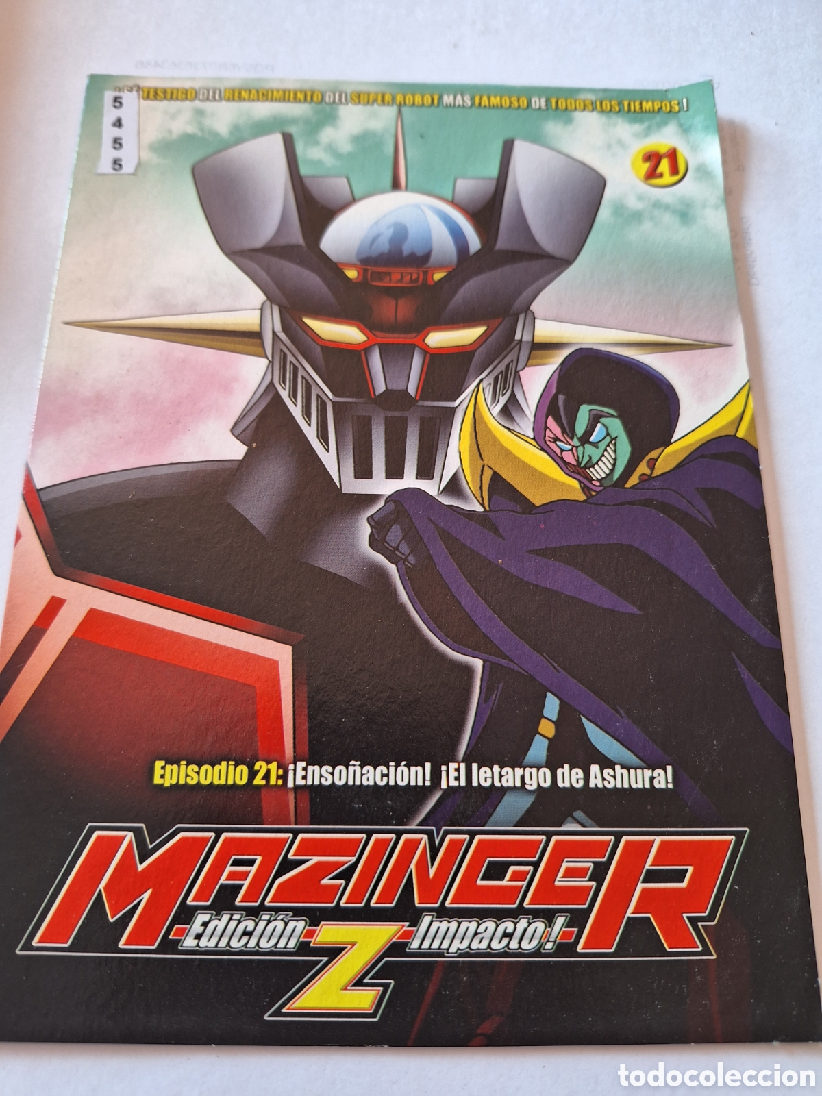 Cine: CNT5455 mazinger z vol.21 DVD EDICION CARTON