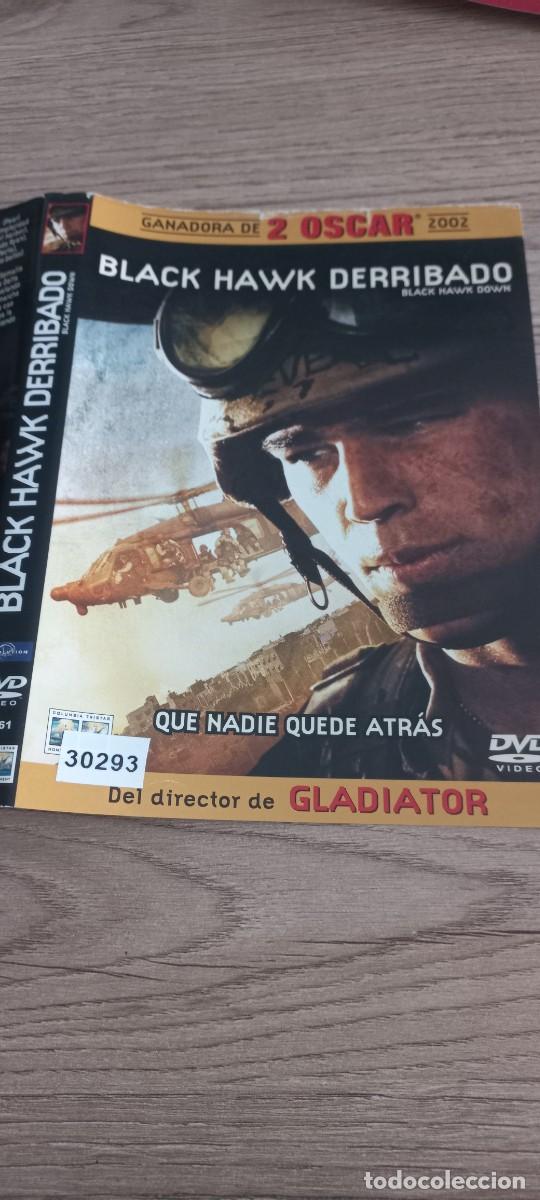 Cinema: Caratula dvd Black hawk derribado