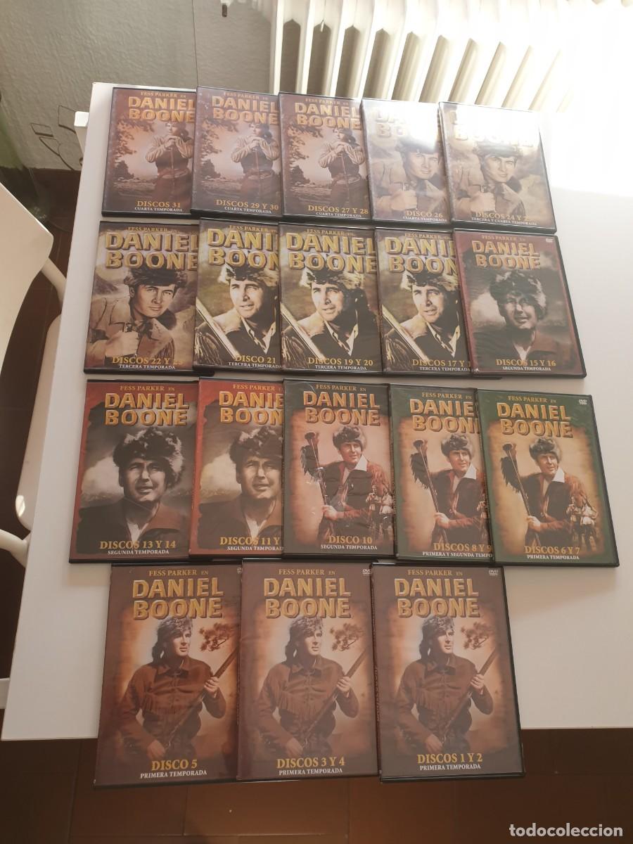 Kino: DVD Daniel Boone 31 DVD 105 episodios 4 temporadas