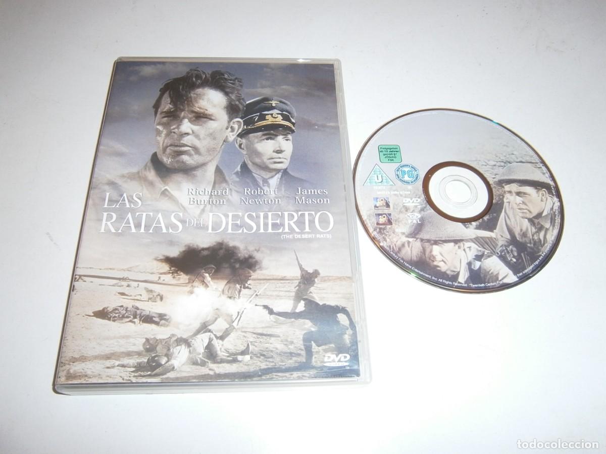 Cine: LAS RATAS DEL DESIERTO DVD RICHARD BURTON ROBERT NEWTON JAMES MASON