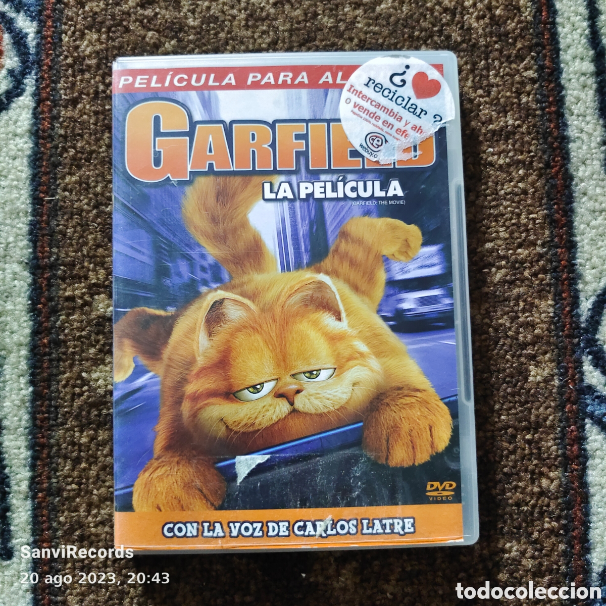 Cine: PEL&Iacute;CULA DVD: GARFIELD, LA PEL&Iacute;CULA (20TH CENTURY FOX)