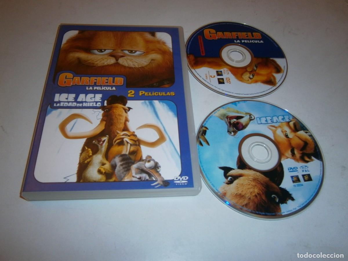 Cine: 2 PELICULAS EN DVD: GARFIELD LA PELICULA / ICE AGE LA EDAD DE HIELO