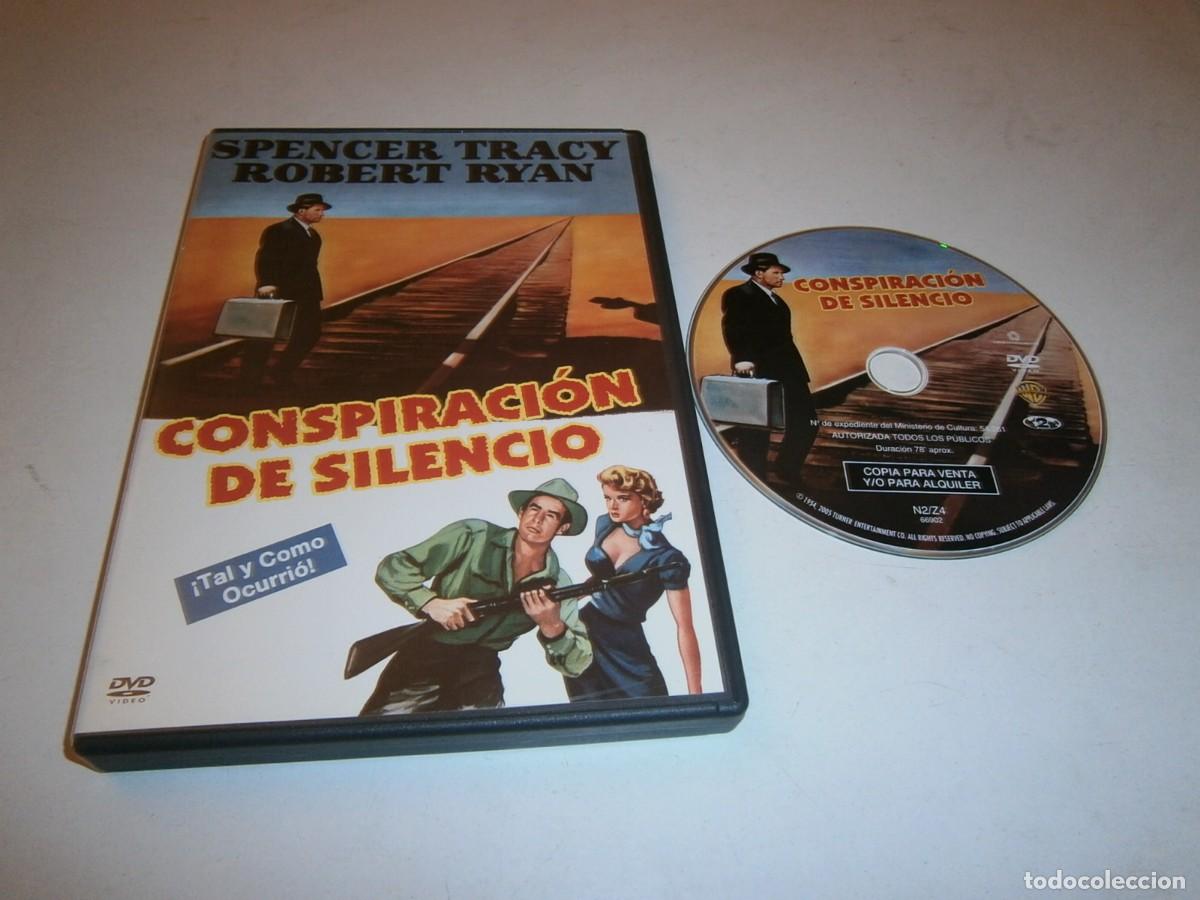 Cine: CONSPIRACION EN SILENCIO DVD SPENCER TRACY ROBERT RYAN