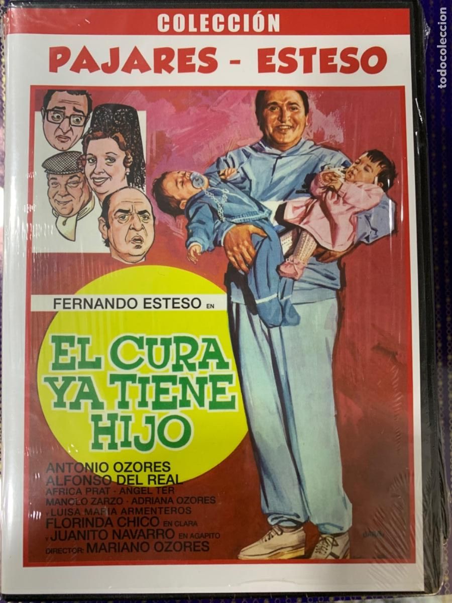 Cinema: el cura ya tiene hijo (Nueva y precintada)(Coleccion Pajares-Esteso en caja fina de pl&aacute;stico)