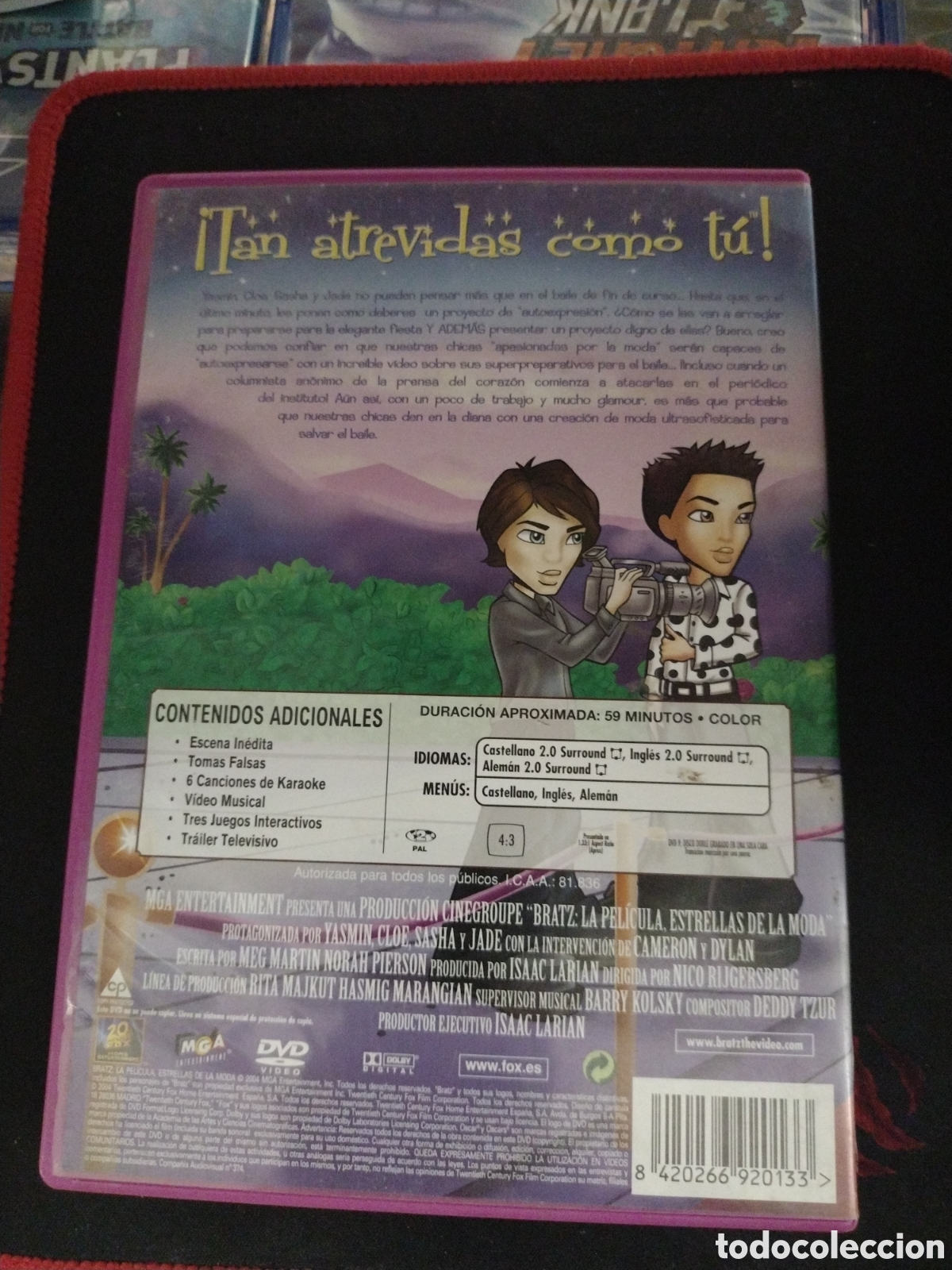 Cine: BRATZ ESTRELLAS DE LA MODA. DVD. - Foto 2