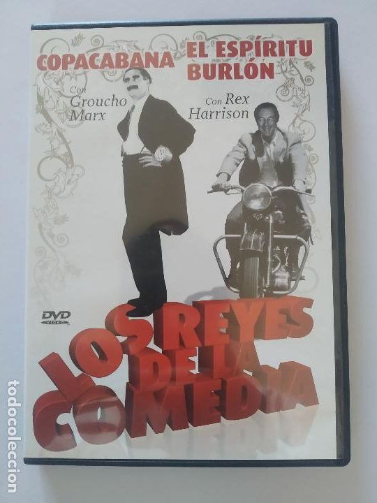 Cine: DVD LOS REYES DE LA COMEDIA - COPACABANA / EL ESPIRITU BURLON (281)
