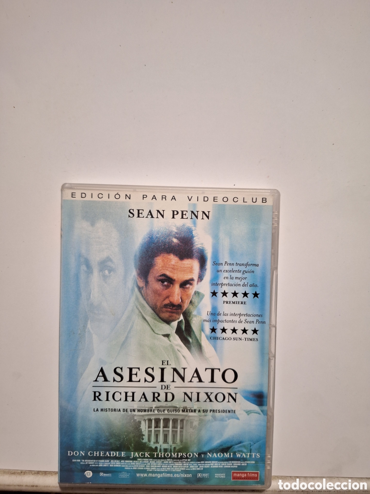 Cin&eacute;ma: V100 el asesinato de richard nixon DVD VIDEOCLUB MUCHO USO