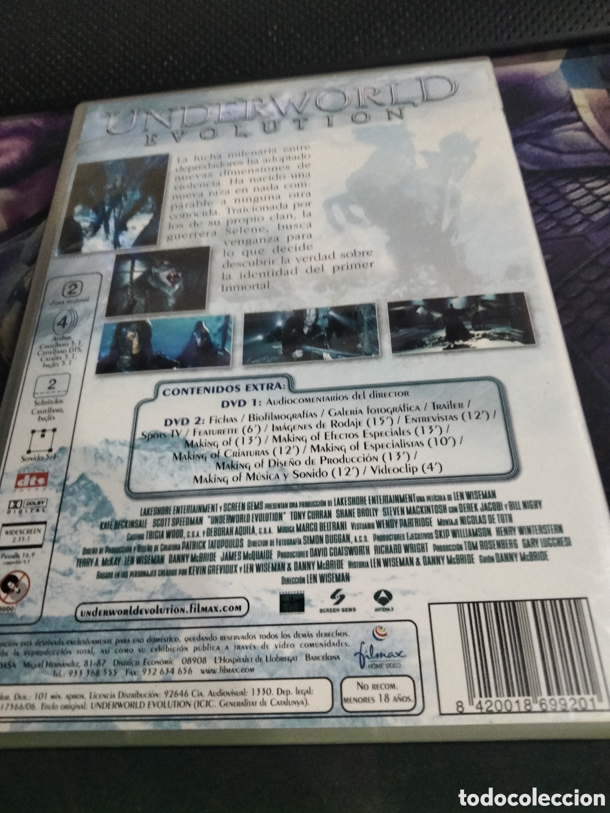Cine: Underworld Evolution Ed 2 dvd - 132 - Foto 2