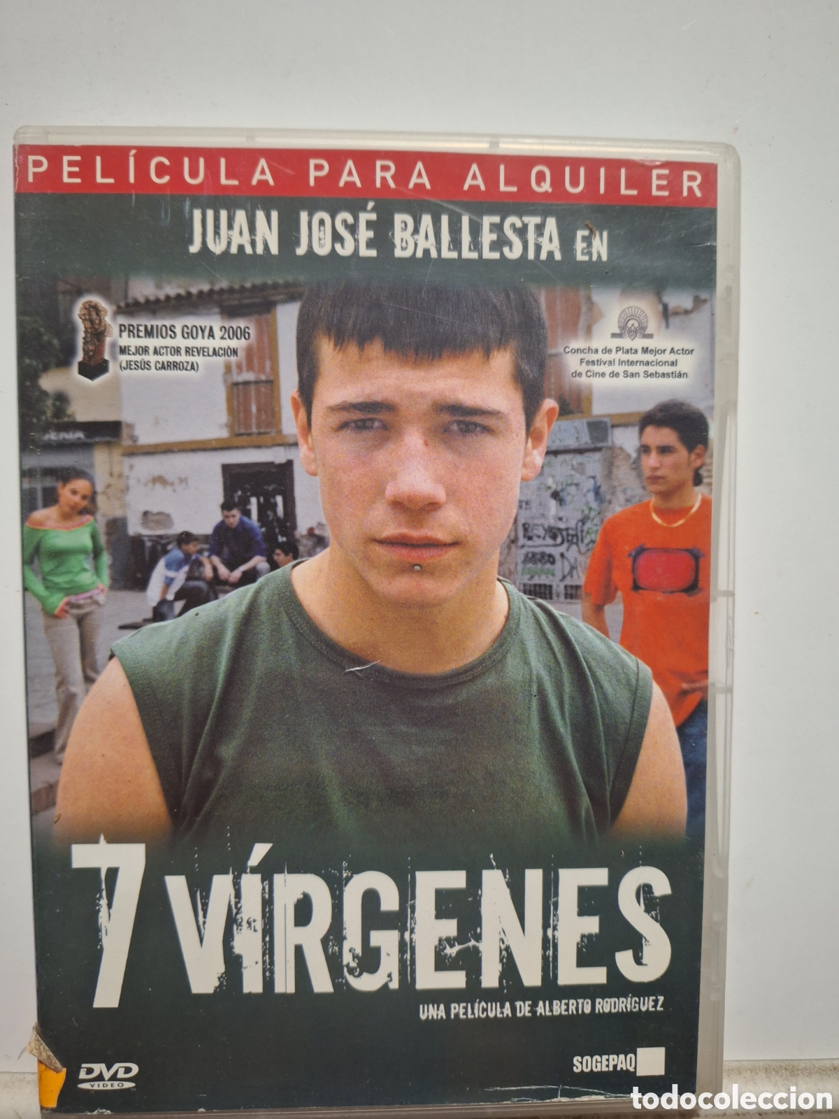 Cinema: V143 7 v&iacute;rgenes DVD VIDEOCLUB MUY USADO