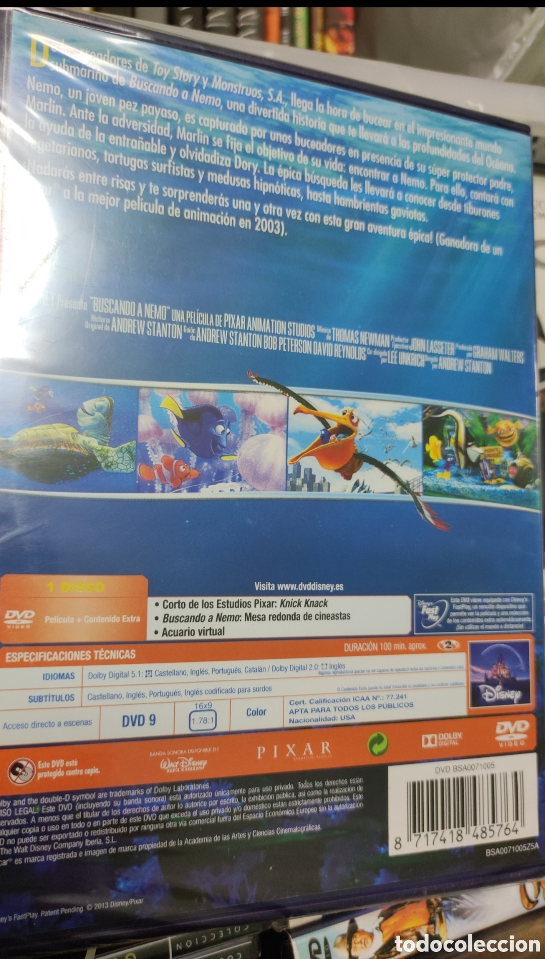 Cine: Buscando a Nemo dvd - Foto 3