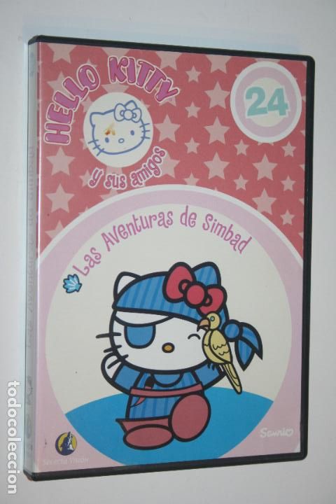 Cine: HELLO KITTY n&ordm; 24: LAS AVENTURAS DE SIMBAD * DVD CINE INFANTIL*
