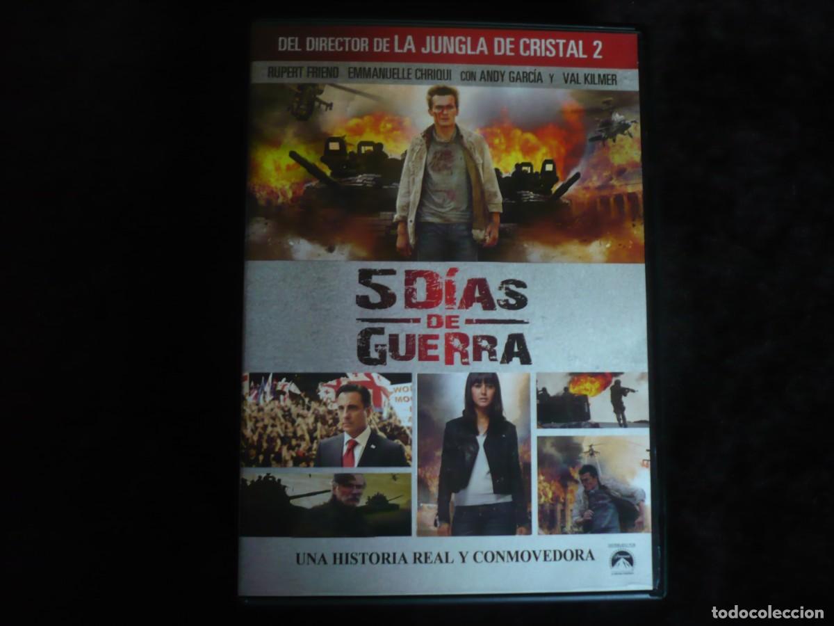 Cine: 5 dias de guerra - dvd casi como nuevo
