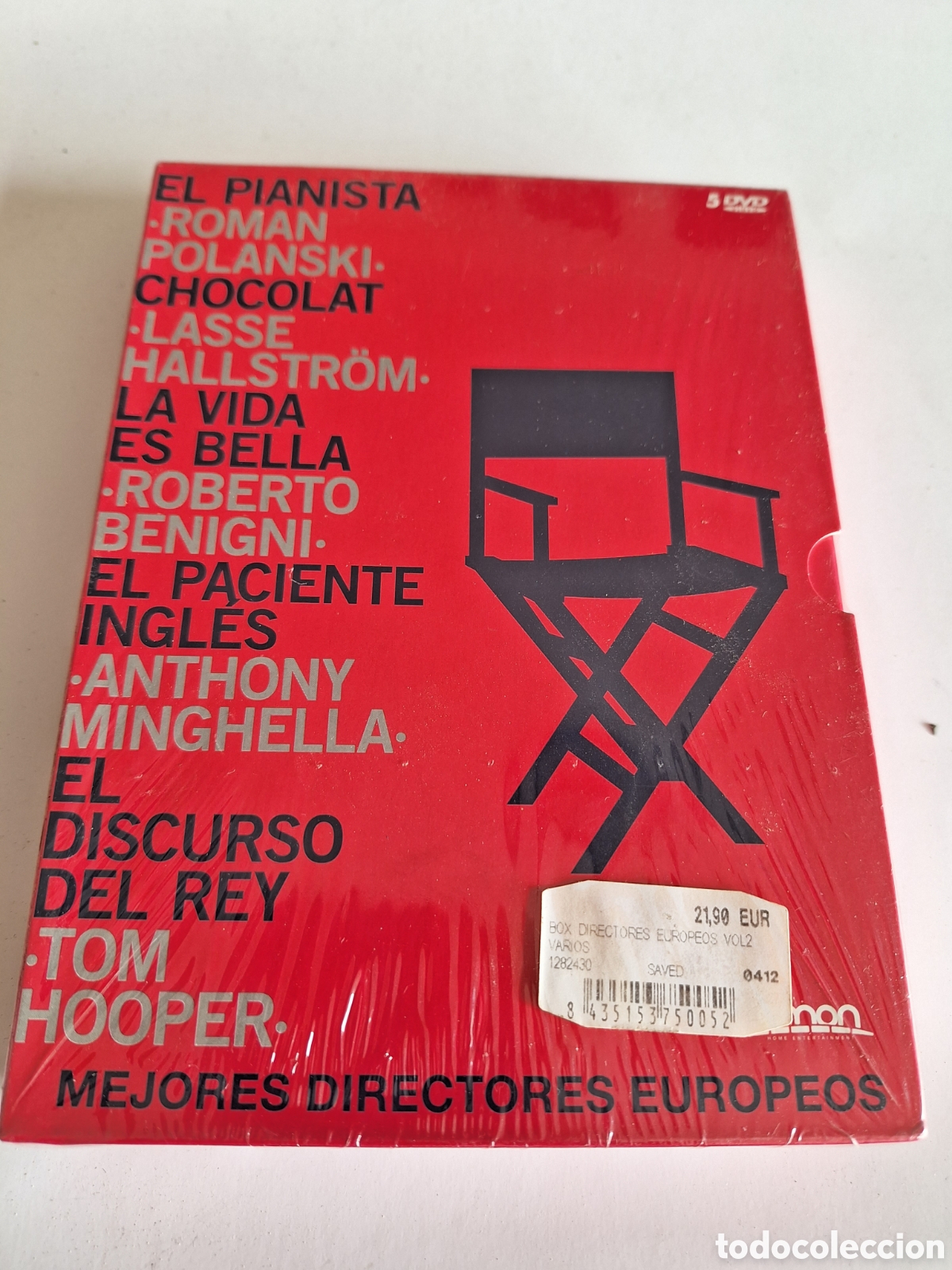 Cinema: JB55 pack mejores directores europeos DVD NUEVO PRECINTADO
