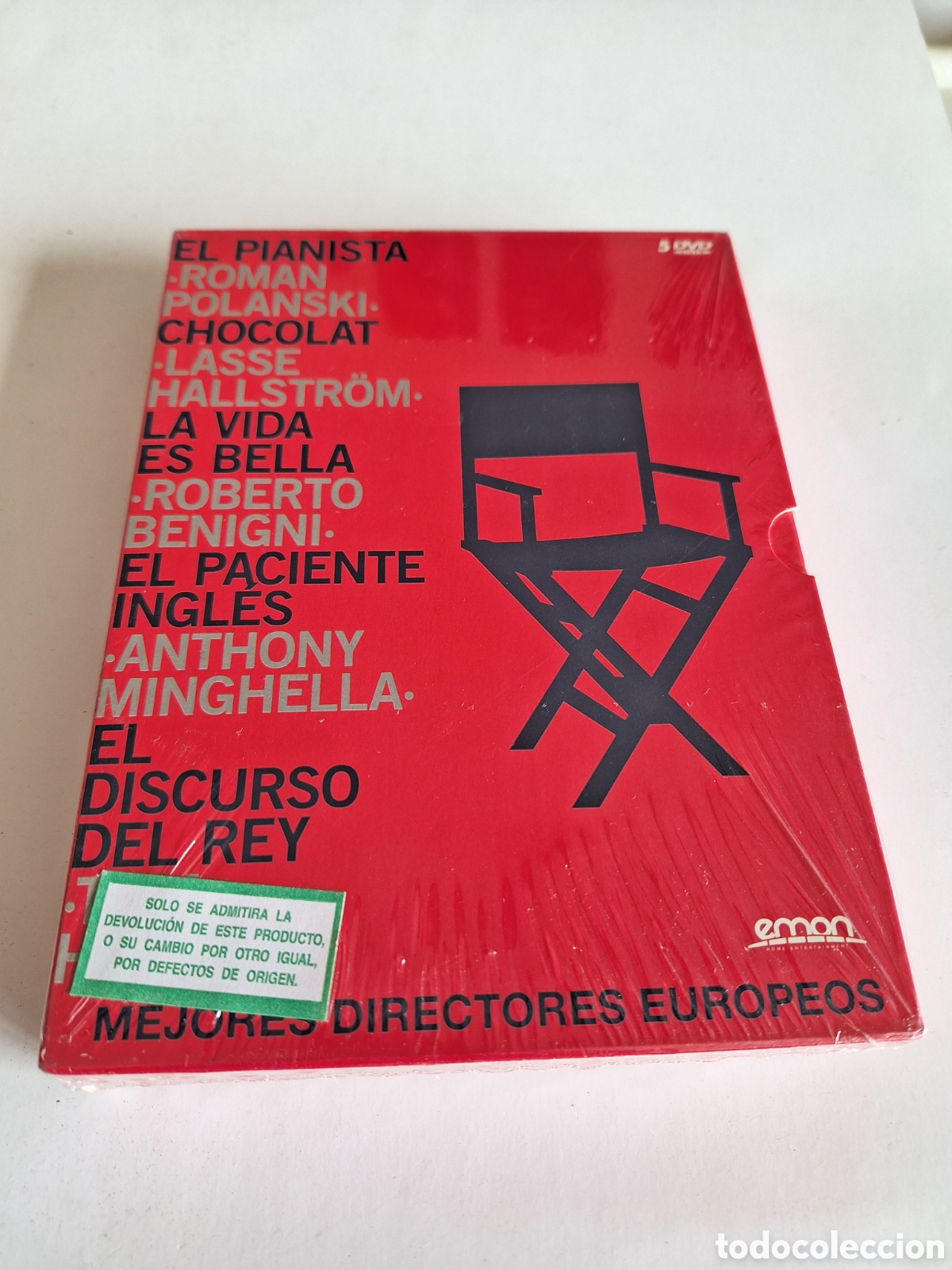 Cinema: JB70 pack mejores directores europeos DVD NUEVO PRECINTADO