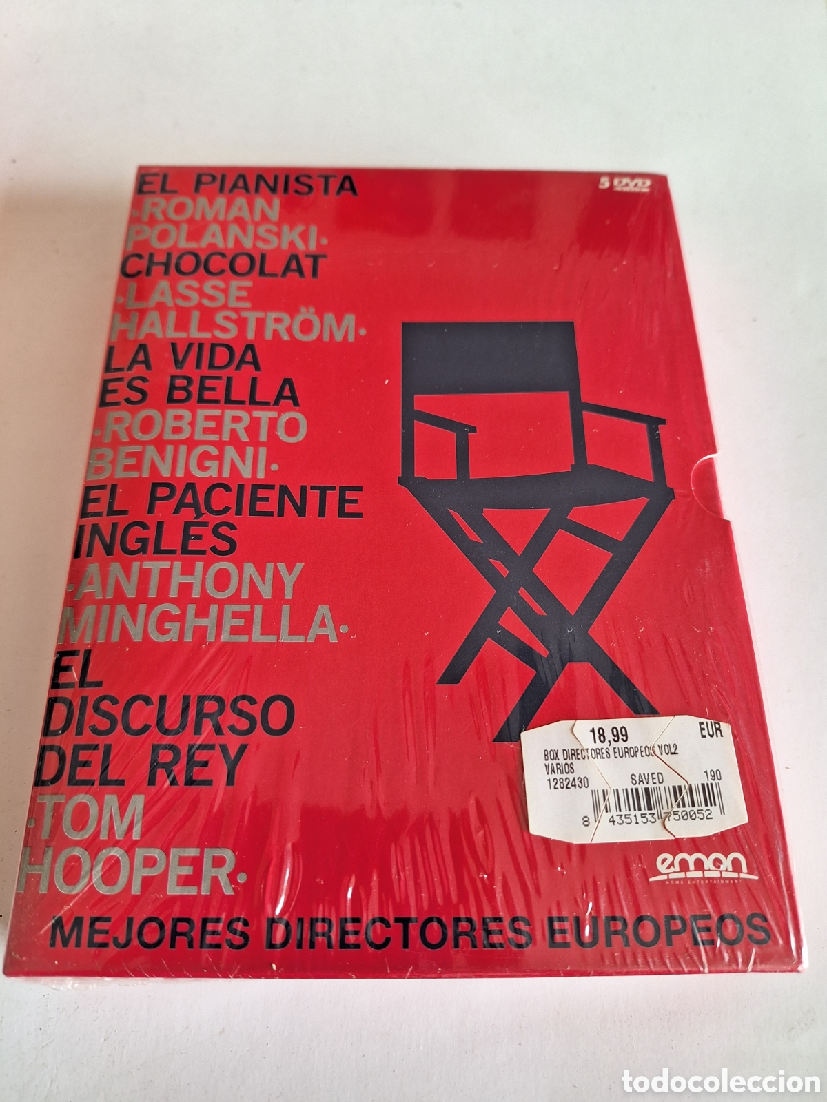 Cin&eacute;ma: JB16 pack mejores directores europeos DVD NUEVO PRECINTADO