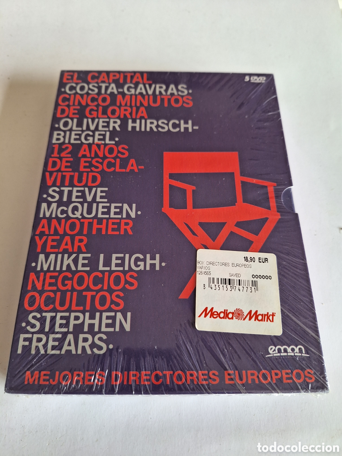 Cin&eacute;ma: ND274 pack mejores directores europeos lila DVD NUEVO PRECINTADO