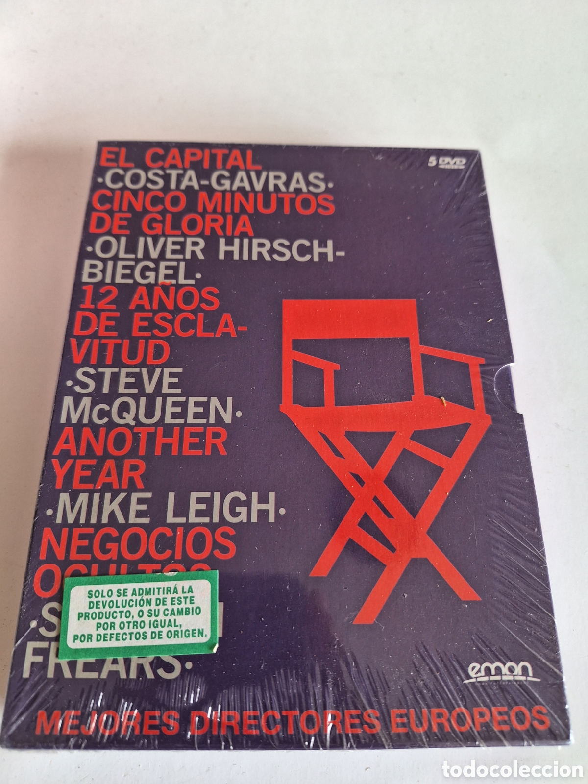 Cinema: ND276 pack mejores directores europeos lila DVD NUEVO PRECINTADO