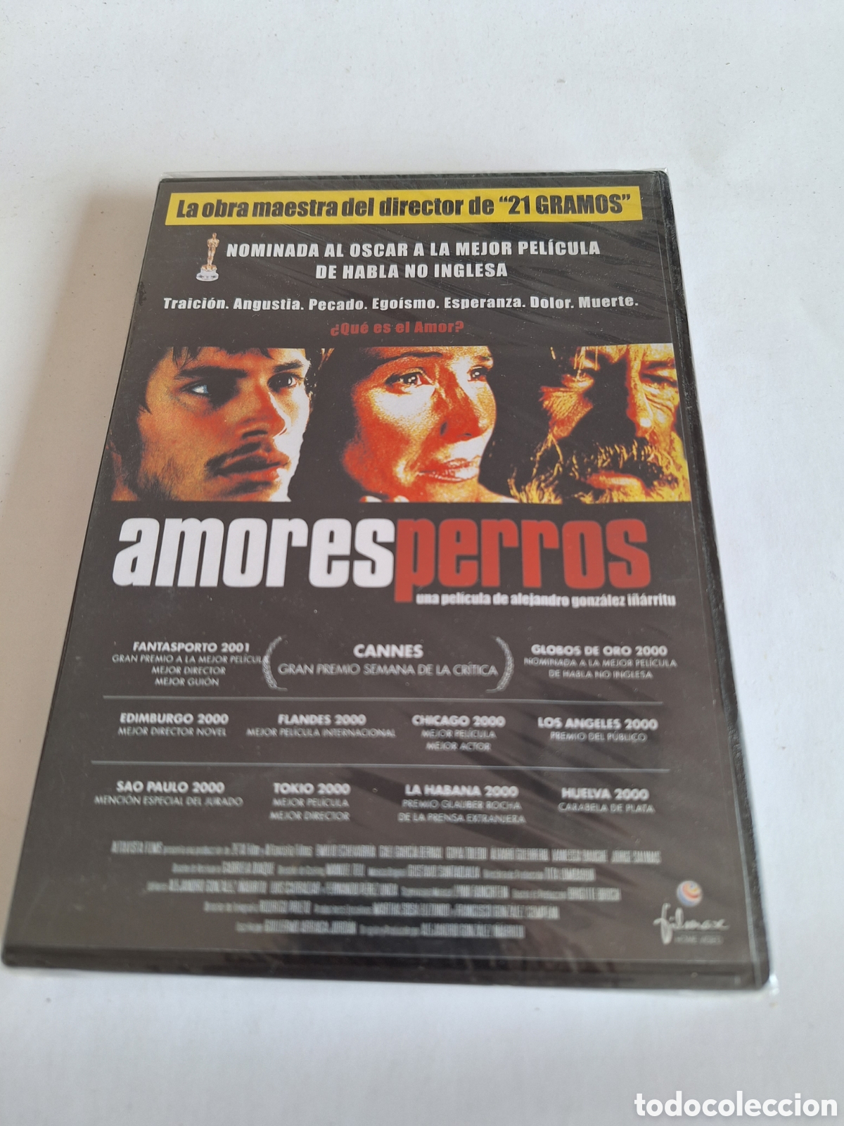 Cin&eacute;ma: ND29 amores perros DVD NUEVO PRECINTADO