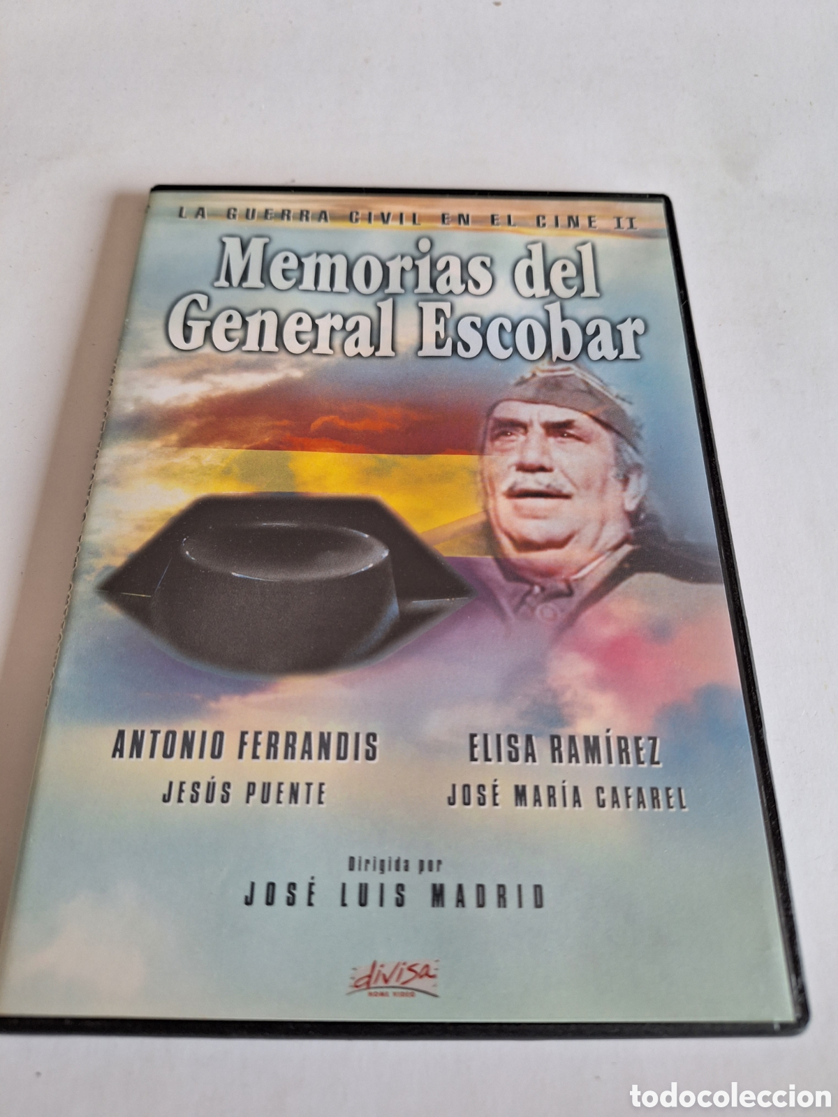 Cinema: DVS32 memorias del general escobar DVD TAPA FINA SEGUNDAMANO