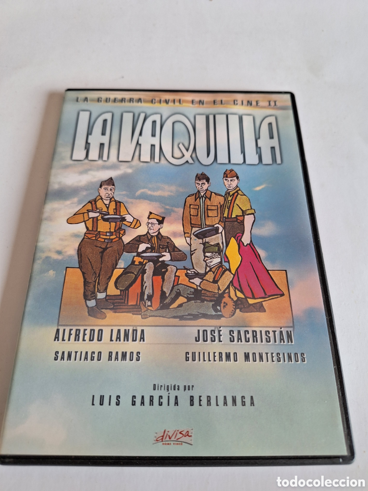 Cin&eacute;ma: DVS32 la vaquilla DVD TAPA FINA SEGUNDAMANO