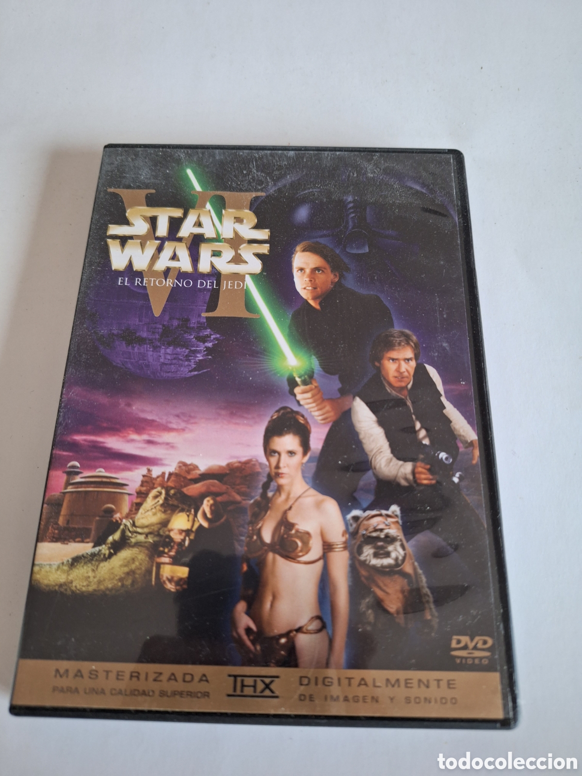 Cin&eacute;ma: CND5 star wars VI el retorno del jedi DVD COMO NUEVO