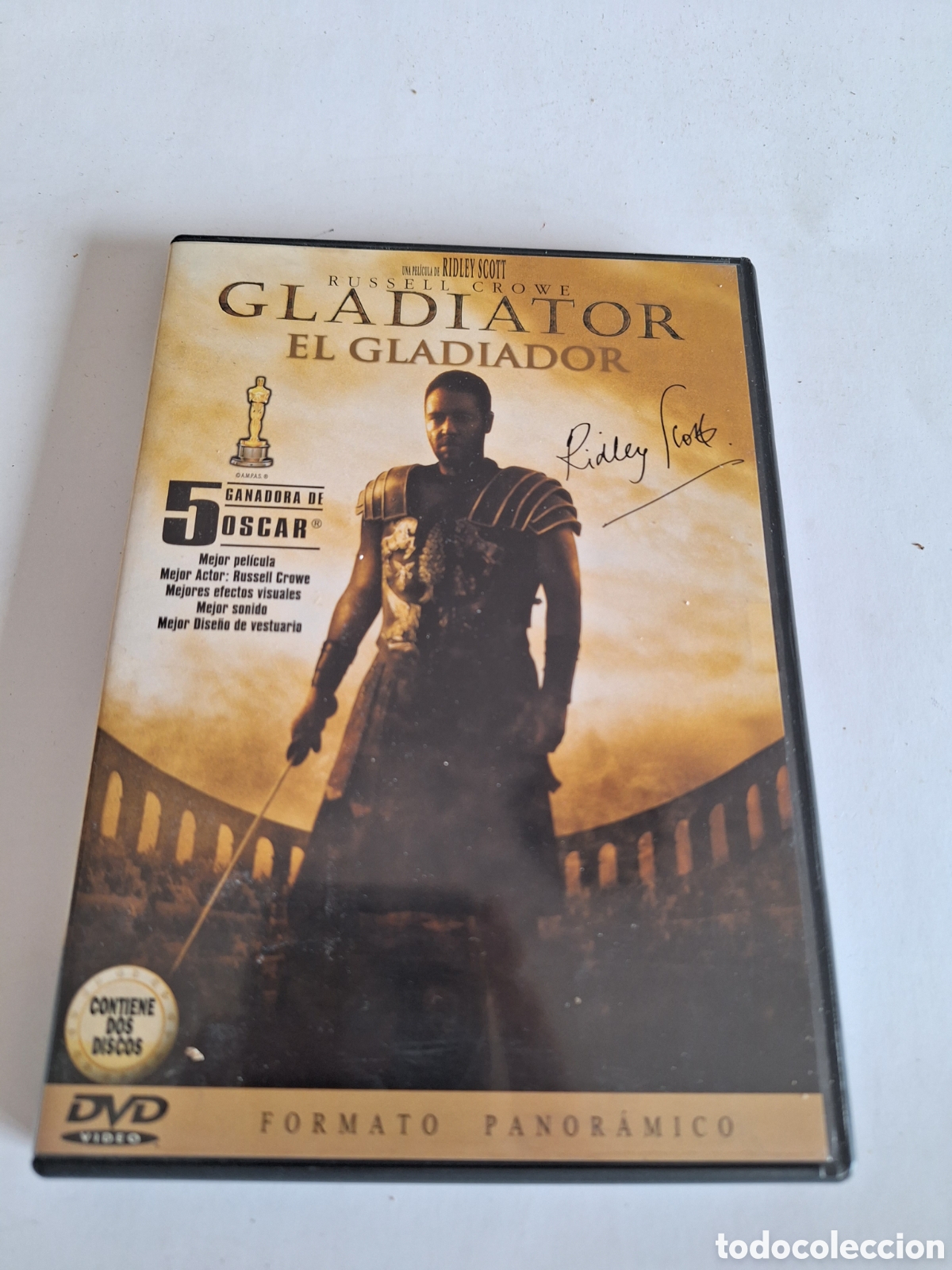 Cine: CND60 gladiator DVD COMO NUEVO