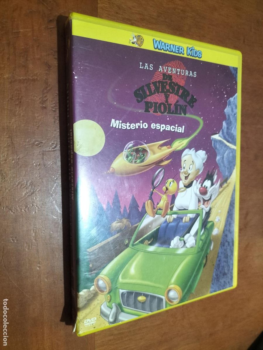 Kino: LAS AVENTURAS DE SILVESTRE Y PIOL&Iacute;N. MISTERIO ESPACIAL. DVD BUEN ESTADO. ANIMACI&Oacute;N. WARNER KIDS