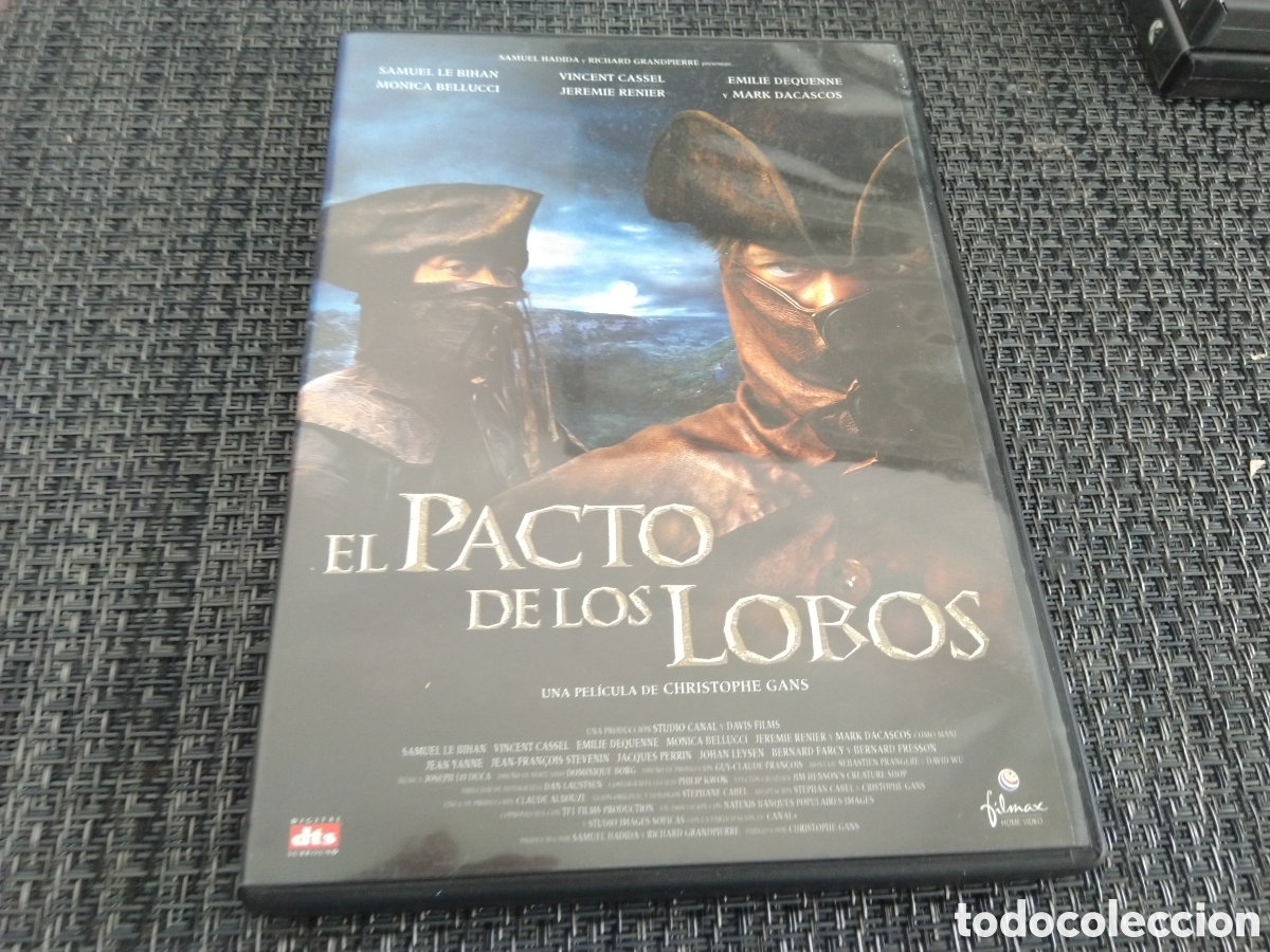 Cine: EL PACTO DE LOS LOBOS DVD - Foto 1