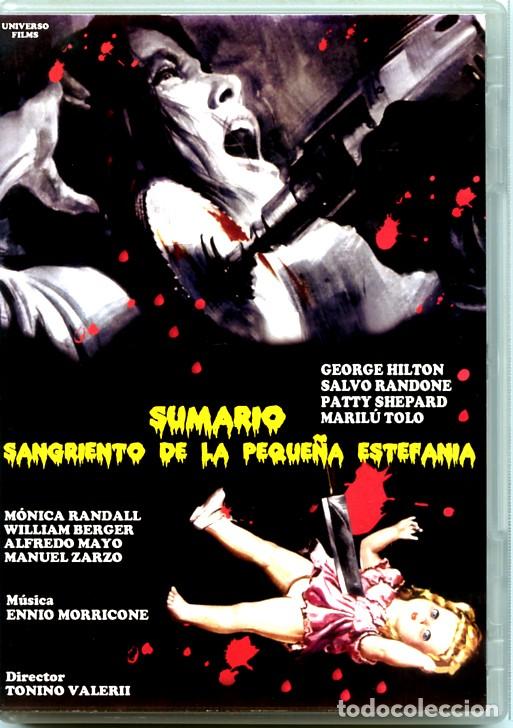Cinema: SUMARIO SANGRIENTO DE LA PEQUE&Ntilde;A STEFANIA DVD IMPORTACI&Oacute;N GIALLO DE CULTO TONINO VALERII