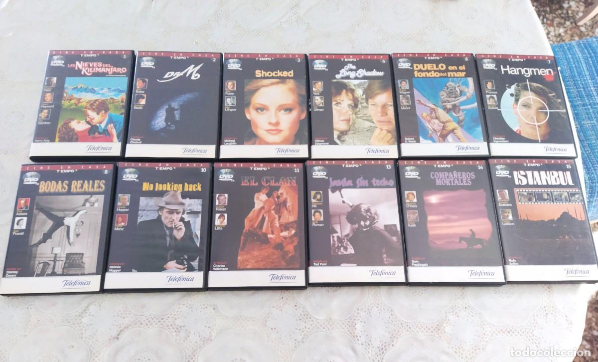 Cine: Pel&iacute;culas DVD colecci&oacute;n cine en casa 2,19&euro; unidad