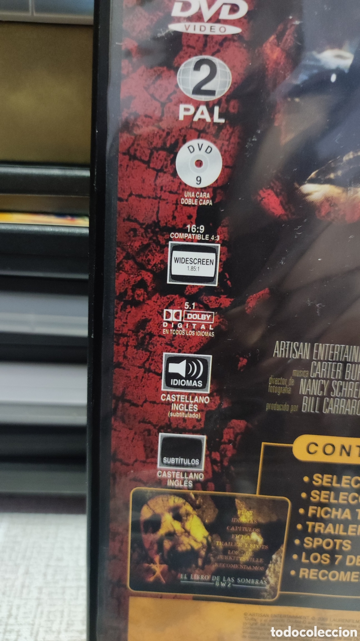 Cine: El Libro de las Sombras dvd - Foto 4