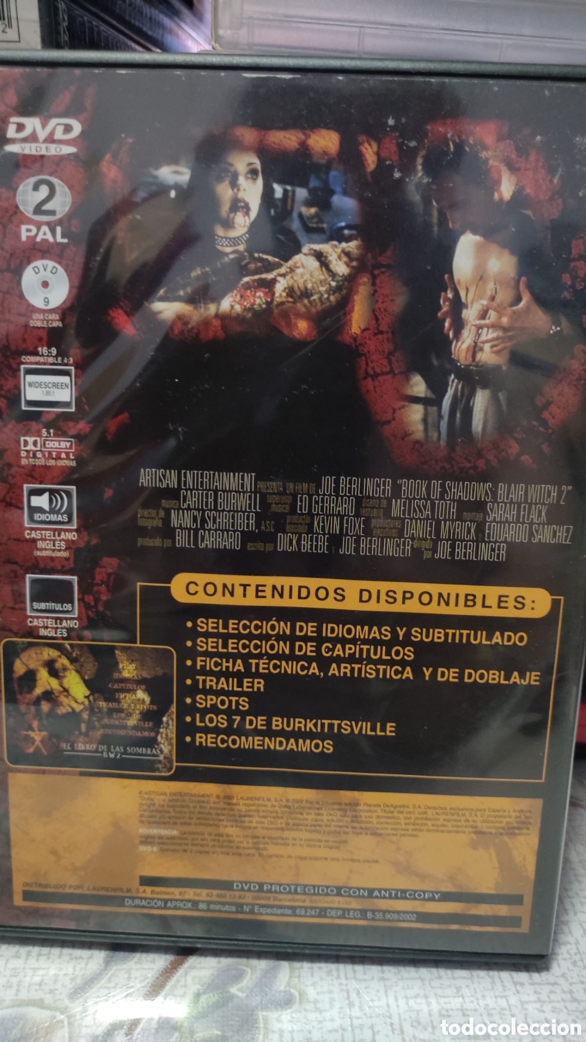 Cine: El Libro de las Sombras dvd - Foto 5