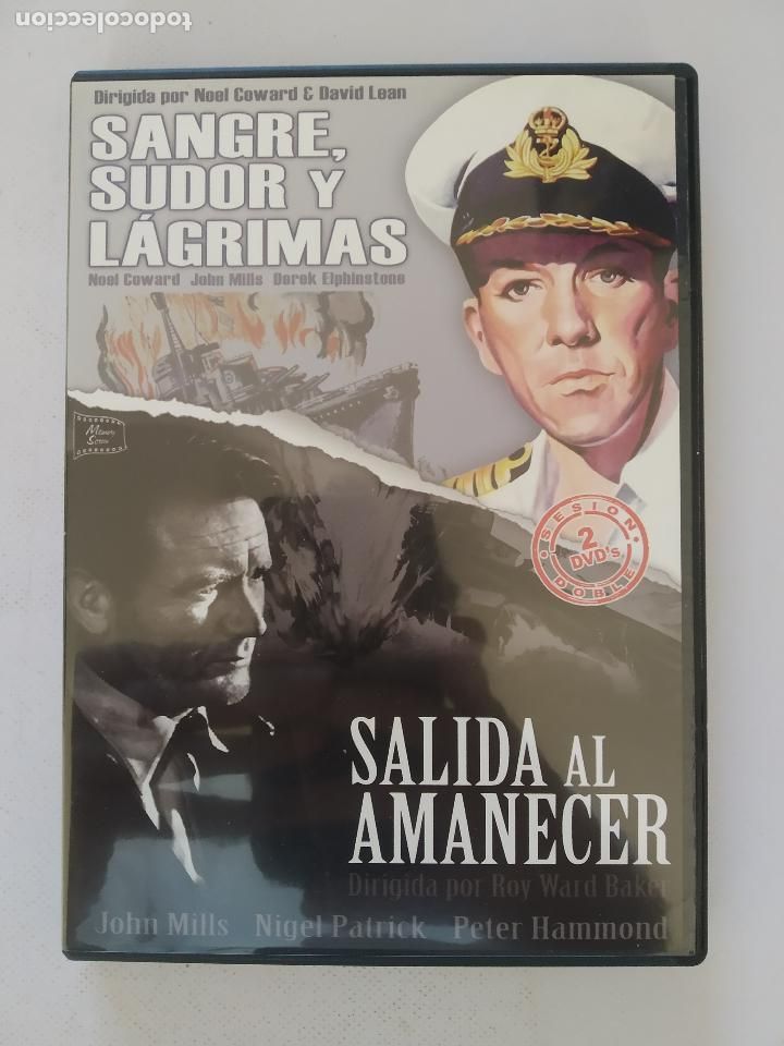 Cine: DVD SANGRE SUDOR Y LAGRIMAS / SALIDA AL AMANECER - 2 PELICULAS (O4w)