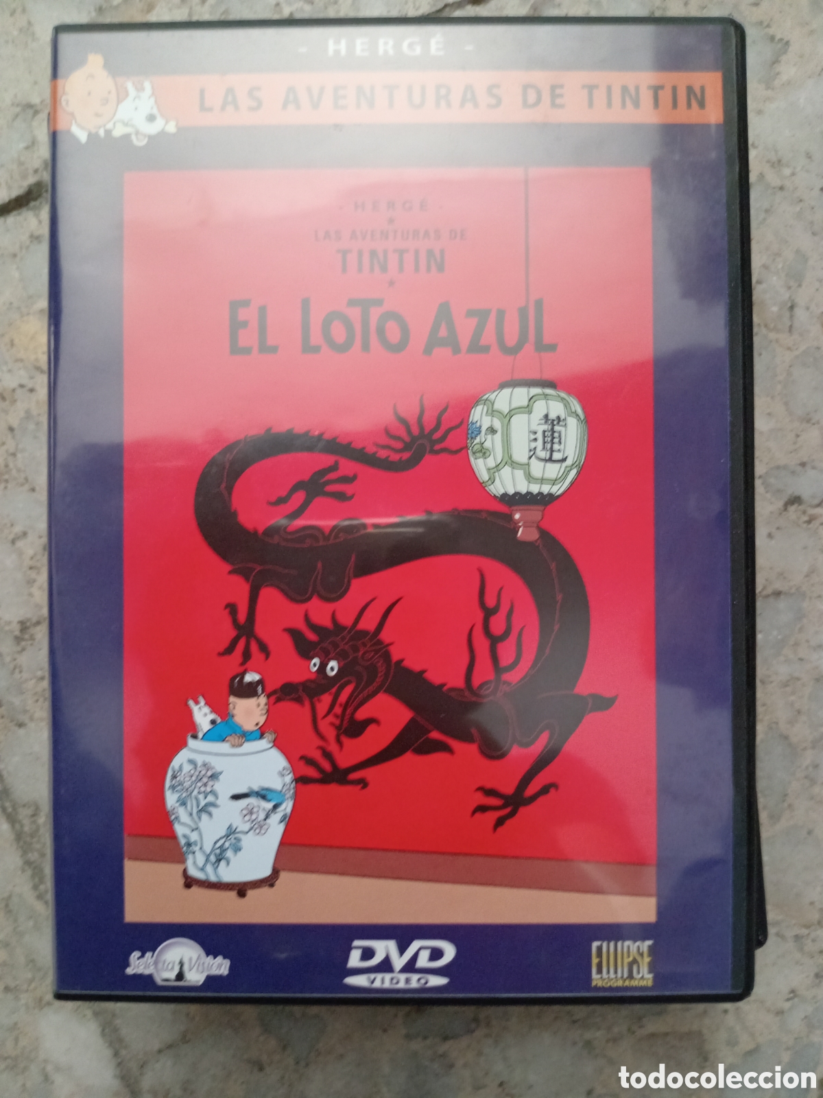 Cine: DVD TINTIN EL LOTO AZUL