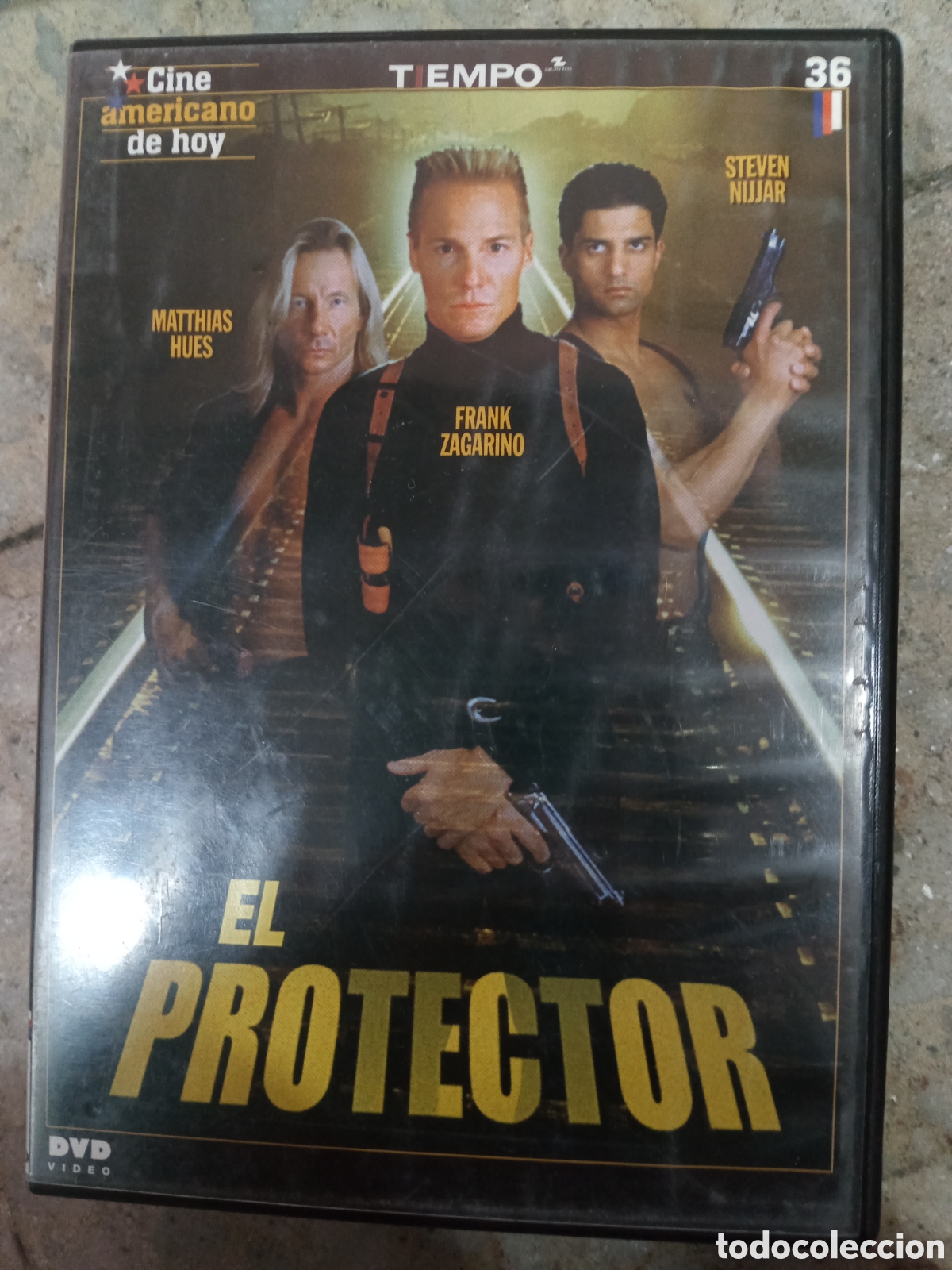 Cine: DVD EL PROTECTOR. FRANK ZAGARINO - Foto 1