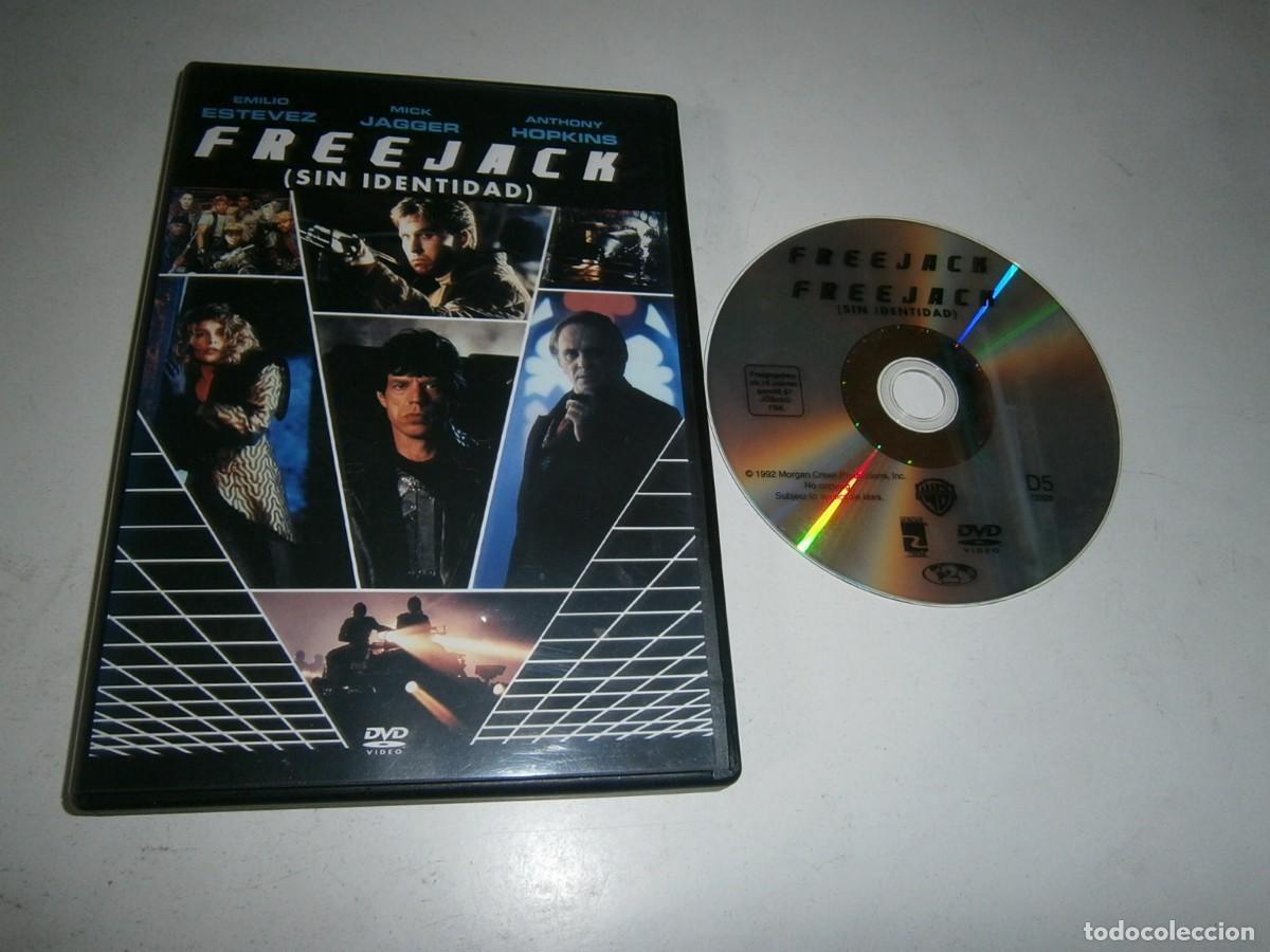 Cine: FREEJACK (SIN IDENTIDAD) DVD EMILIO ESTEVEZ MICK JAGGER ANTHONY HOPKINS