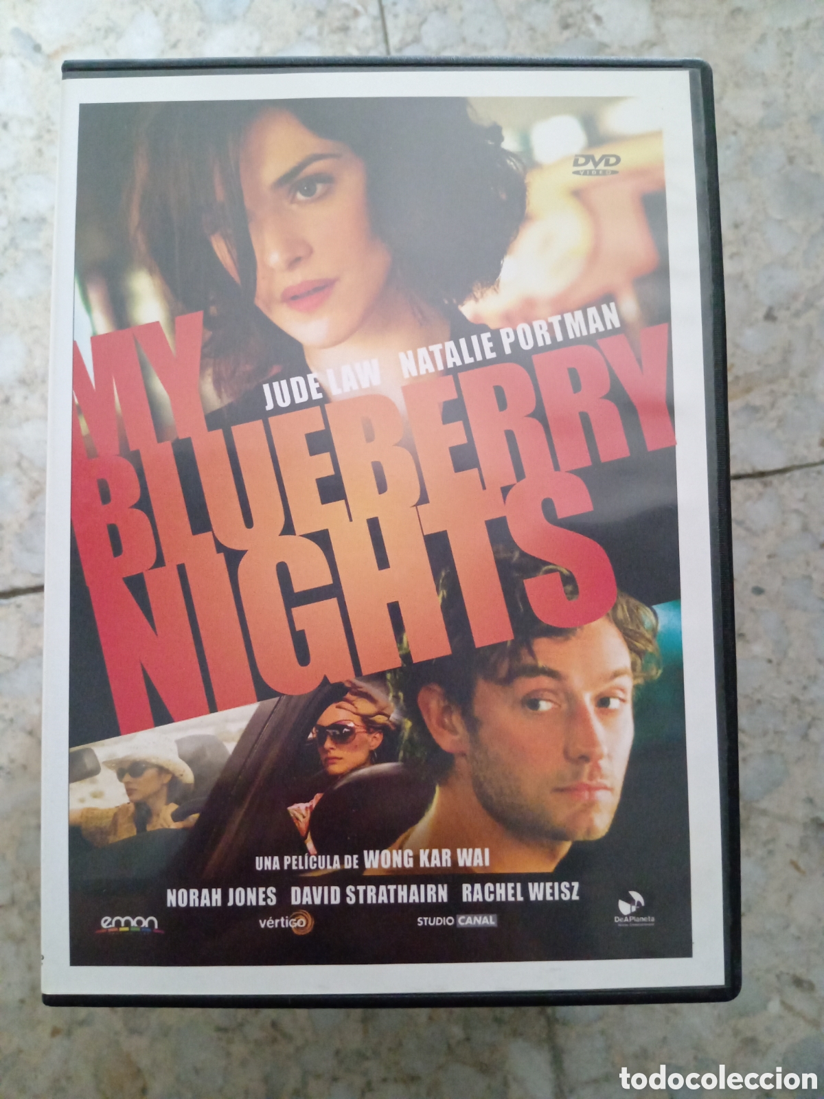 Kino: DVD MY BLUEBERRY NIGHTS. JUDE LAW. SLIM