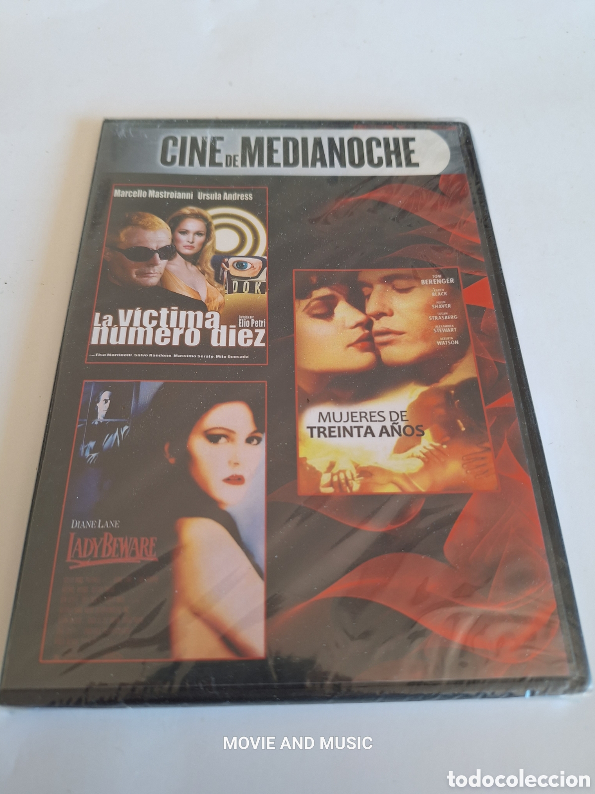 Cinema: TF7 pack la victima numero 10 / lady beware / mujeres de treinta a&ntilde;os DVD TAPA FINA NUEVO PRECINTADO