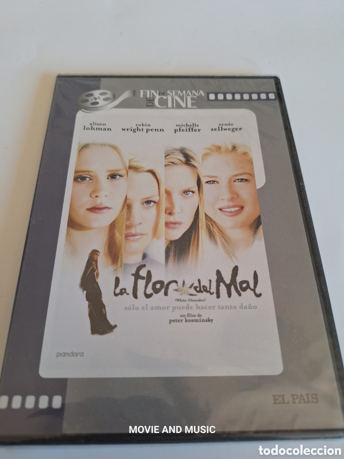 Cinema: TF4 la flor del mal DVD TAPA FINA NUEVO PRECINTADO