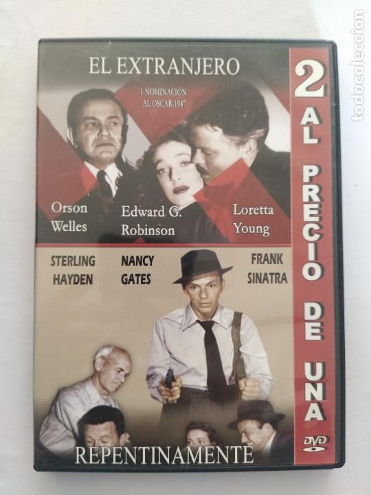 Kino: DVD EL EXTRANJERO / REPENTINAMENTE - 2 PELICULAS EN 1 DISCO (C6)