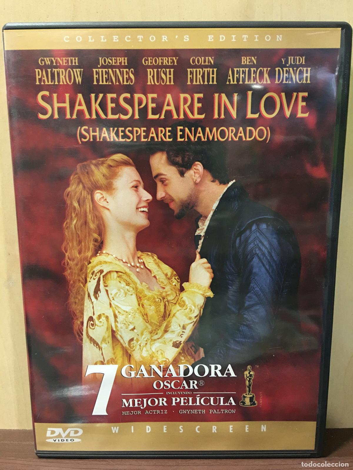 Cine: Shakespeare in love [DVD] (Collector's edition) (2&ordf; Mano - Bueno)