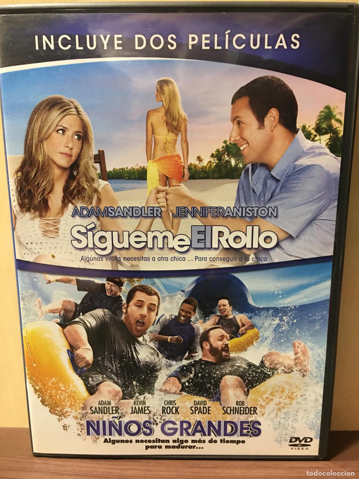 Cine: S&iexcl;gueme el Rollo + Ni&curren;os Grandes [DVD] (2&ordf; Mano - Bueno)