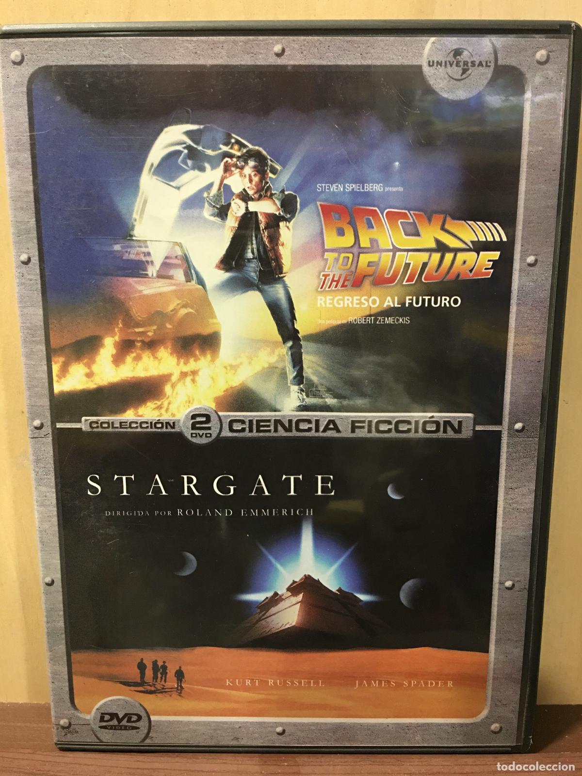 Cine: Regreso al futuro + Stargate (DVD) (2&ordf; Mano - Bueno)