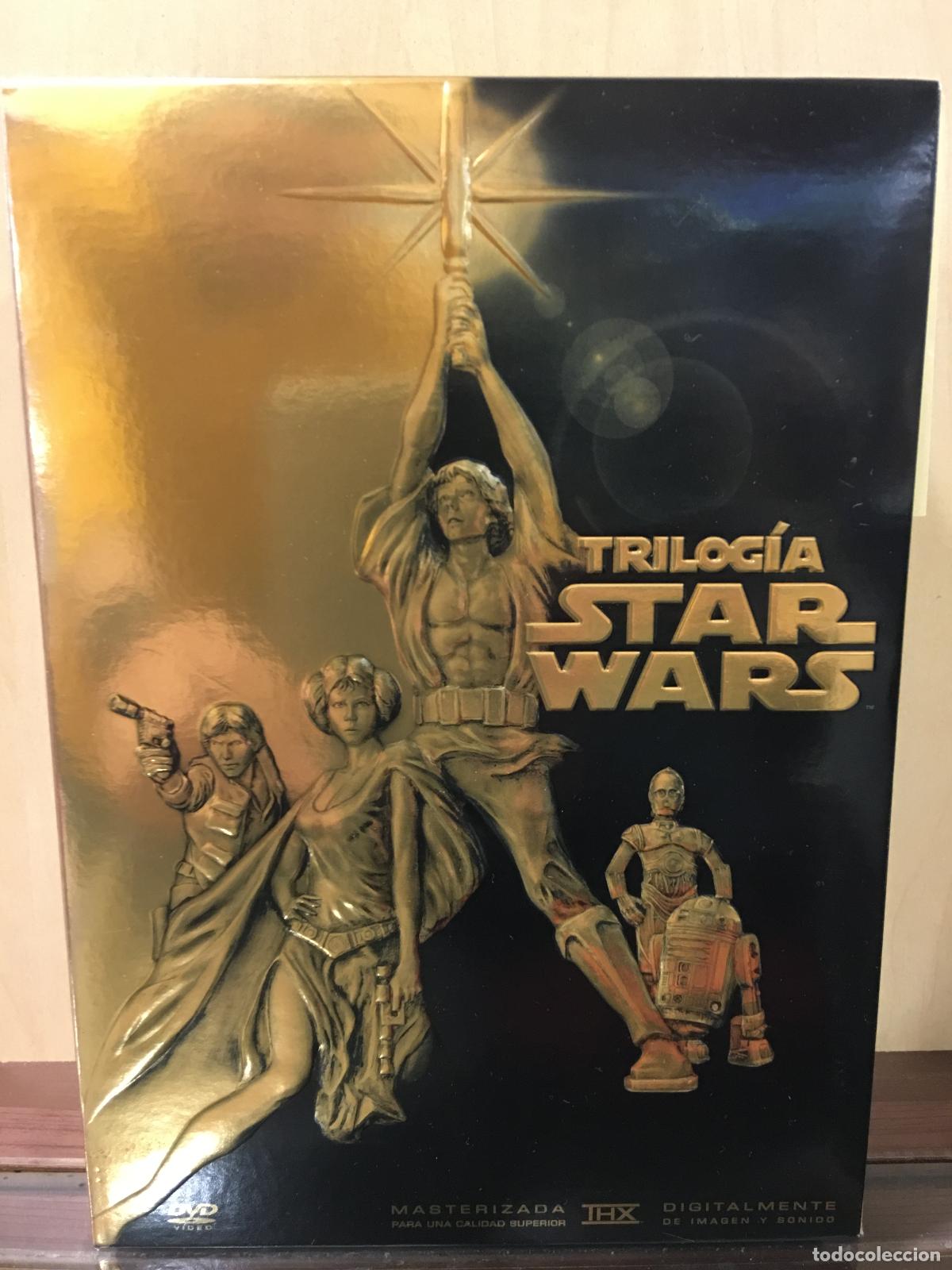 Cine: Star Wars La Trilog&iexcl;a. Edicion Limitada Dorada (2&ordf; Mano - Bueno)